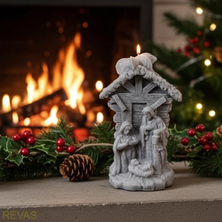 Svíčka Betlém, výška 12 cm